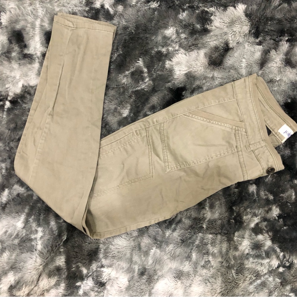 JOLT GREEN OLIVE LEGGINGS JEGGINGS PANTS SZ 5